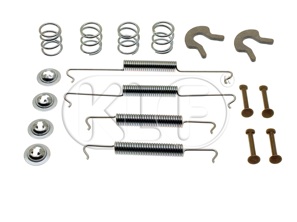 Brake Spring Kit rear, year 10/57-7/67