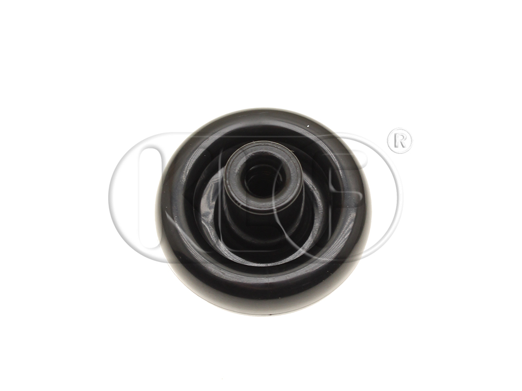 Schalthebelknopf, schwarz, 12mm Gewinde, mit Schaltschema, ab Bj. 08/67