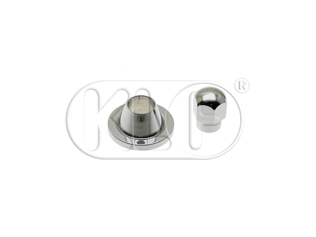 Generator/Alternator Pulley Screw with Cover, chrome