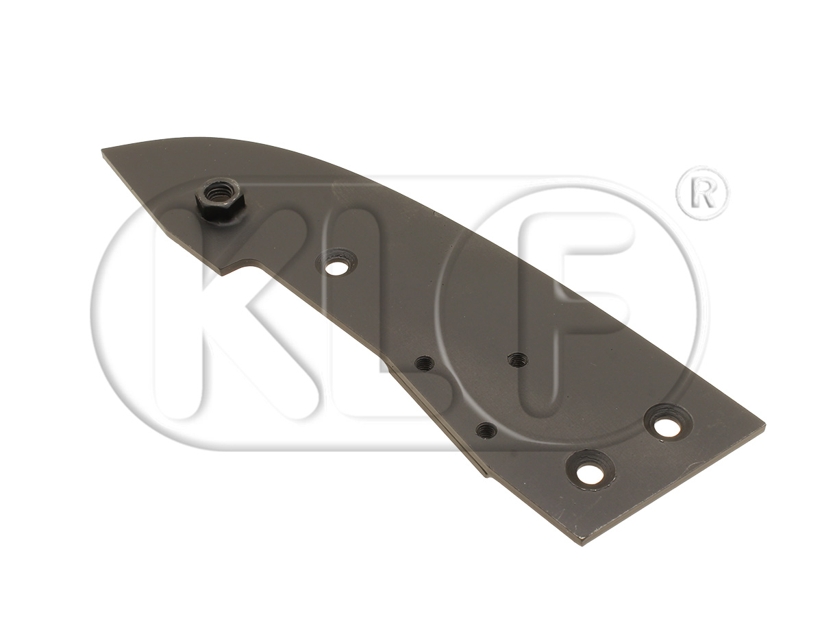 Header Bow Mounting Plates, pair, year 8/57-7/67 