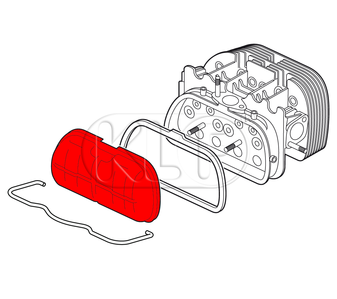 Ventildeckel, 18-22 kW (25-30 PS)