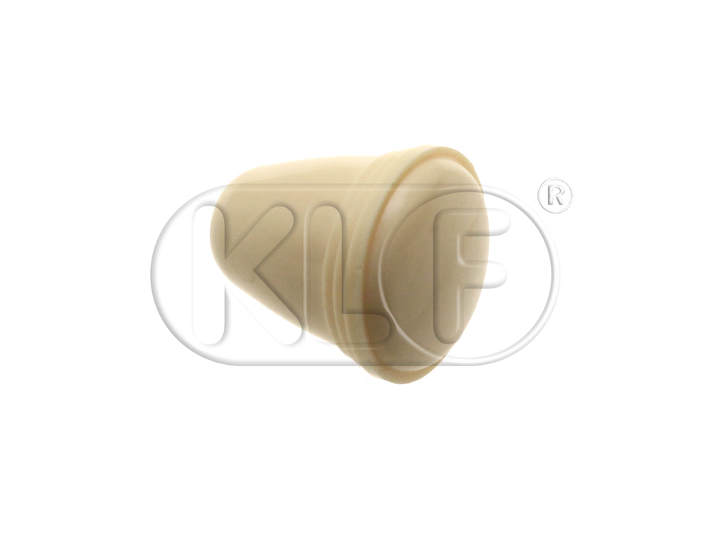 Knob for Light Switch / Choke / Ashtray, ivory, 5 mm thread, year thru L7/66 Knob for Light Switch / Choke / Ashtray, ivory, 5 mm thread, year thru L7/66