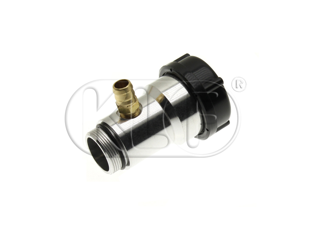 Oil Filler Extension, billet style with cap Oil Filler Extension, billet style with cap