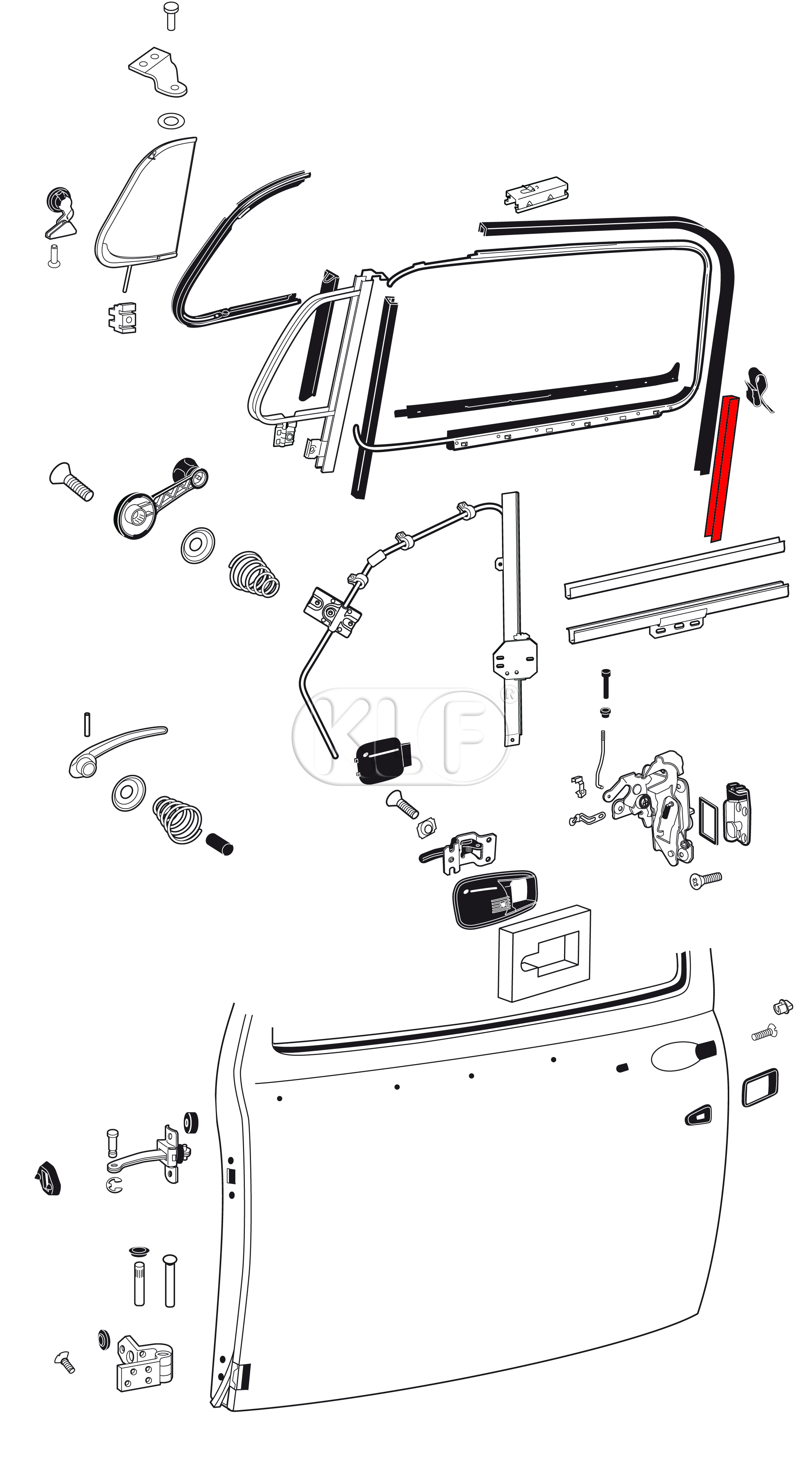 Window Guide Channel, left, year 8/64-7/74