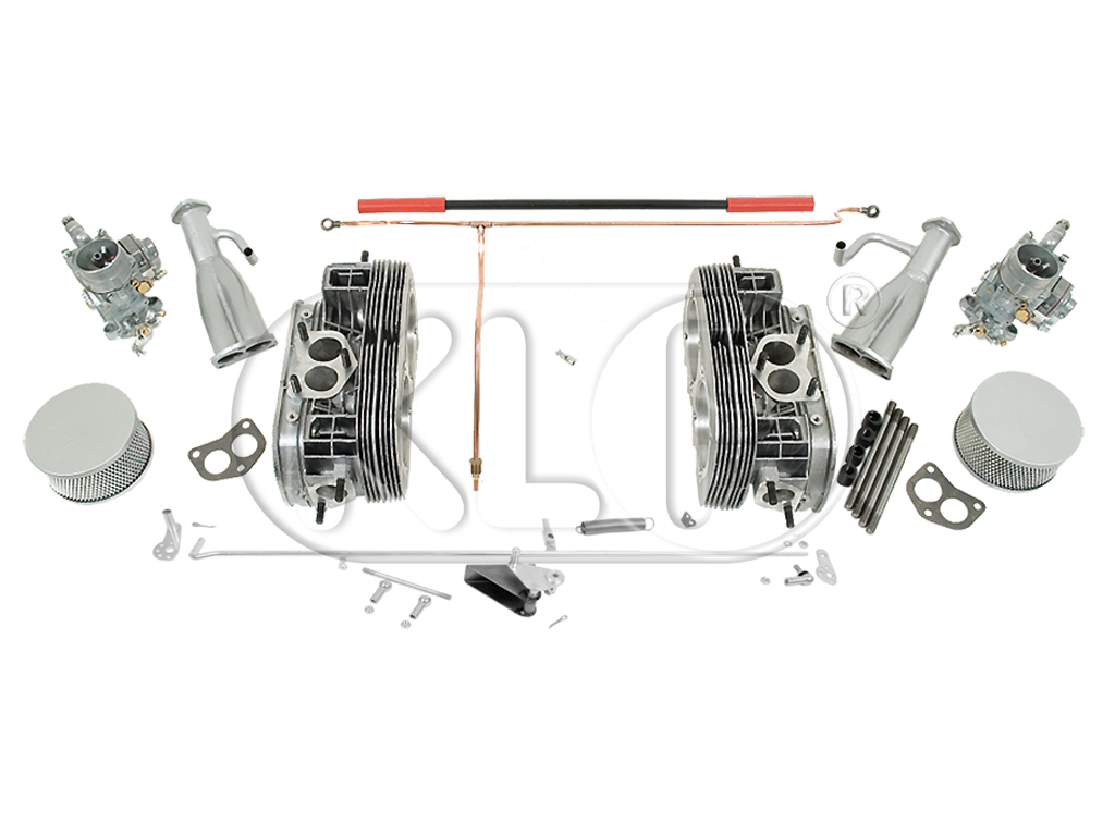 Dual Port Engine Kit "OKRASA" style with original carburator linkage