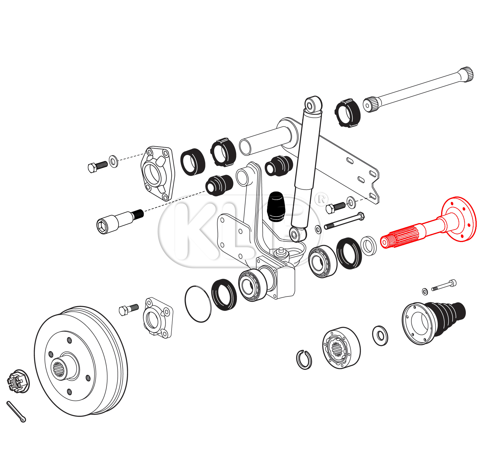 IRS Stub Axle