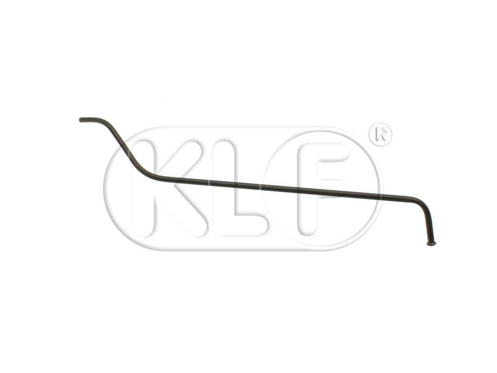 Brake line, extends from reservoir to master cylinder, year 54 - 07/67