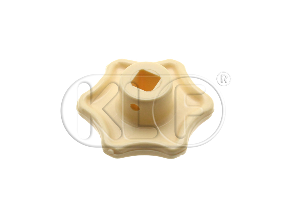 Knob for Heating Control, ivory, year thru 7/64