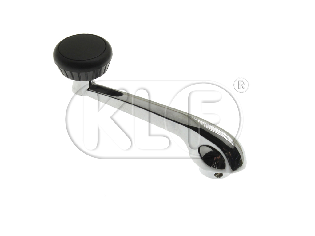 Window Handle Knob, black, year 8/66-7/67