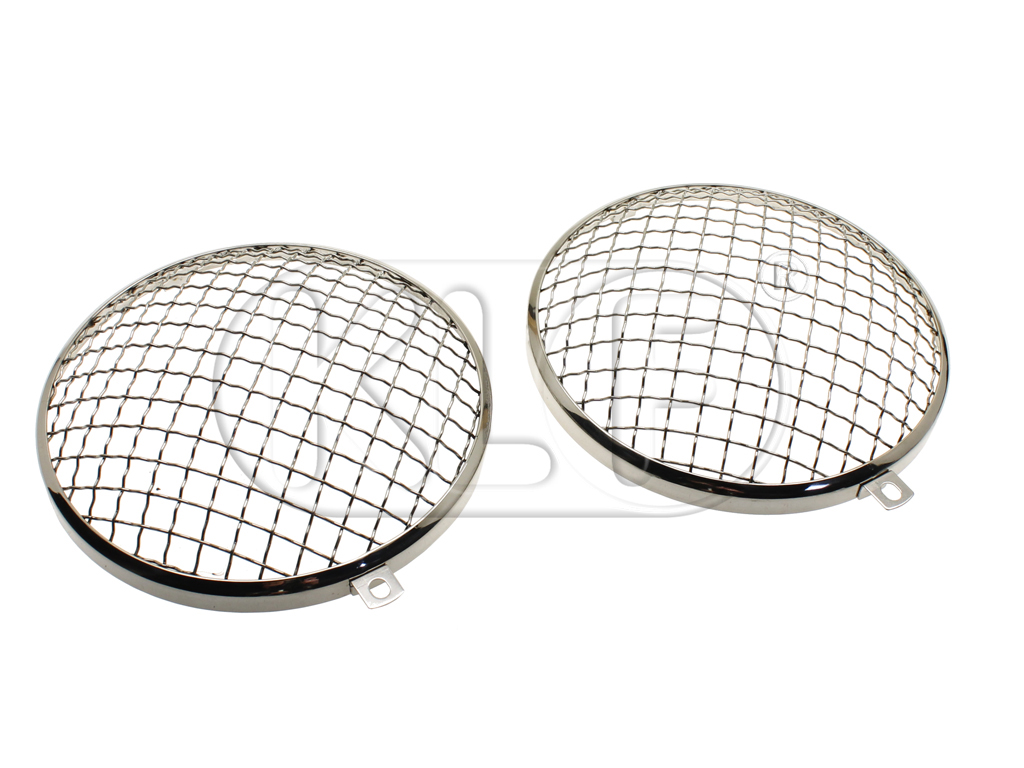 Gravel guards for headlight, pair, year 08/67 on
