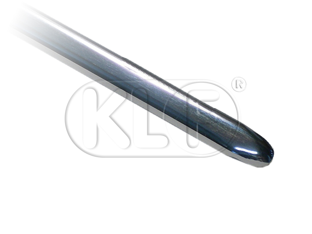 Running Board Molding, 9 mm, aluminium polished, year 08/72 - 07/79