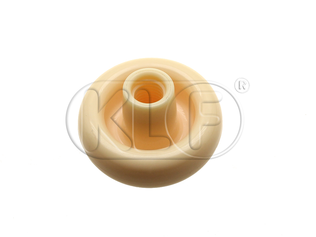 Schalthebelknopf, elfenbein, 10mm Gewinde, Schaltschema, bis Bj.07/60
