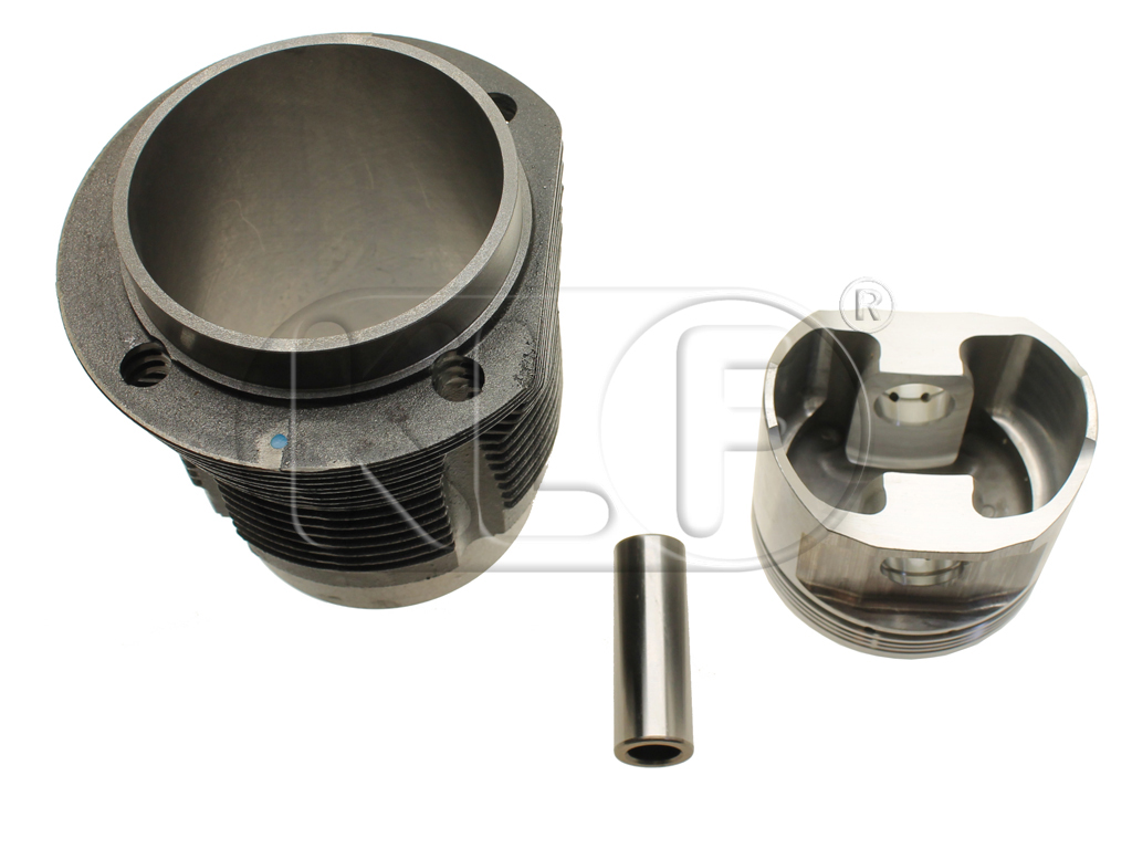 Big bore piston and cylinder set, 81mm for 22 kW (30 PS)