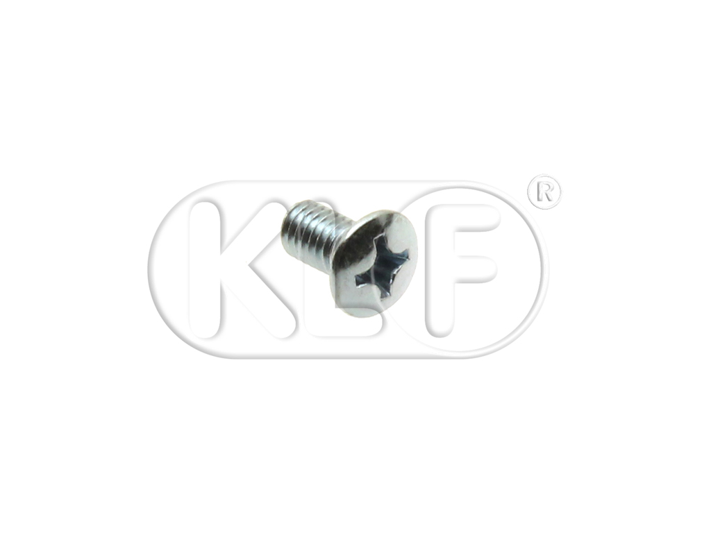 Screw for Door Plate and Door Latch, year 8/66 on and door handle 8/67 on