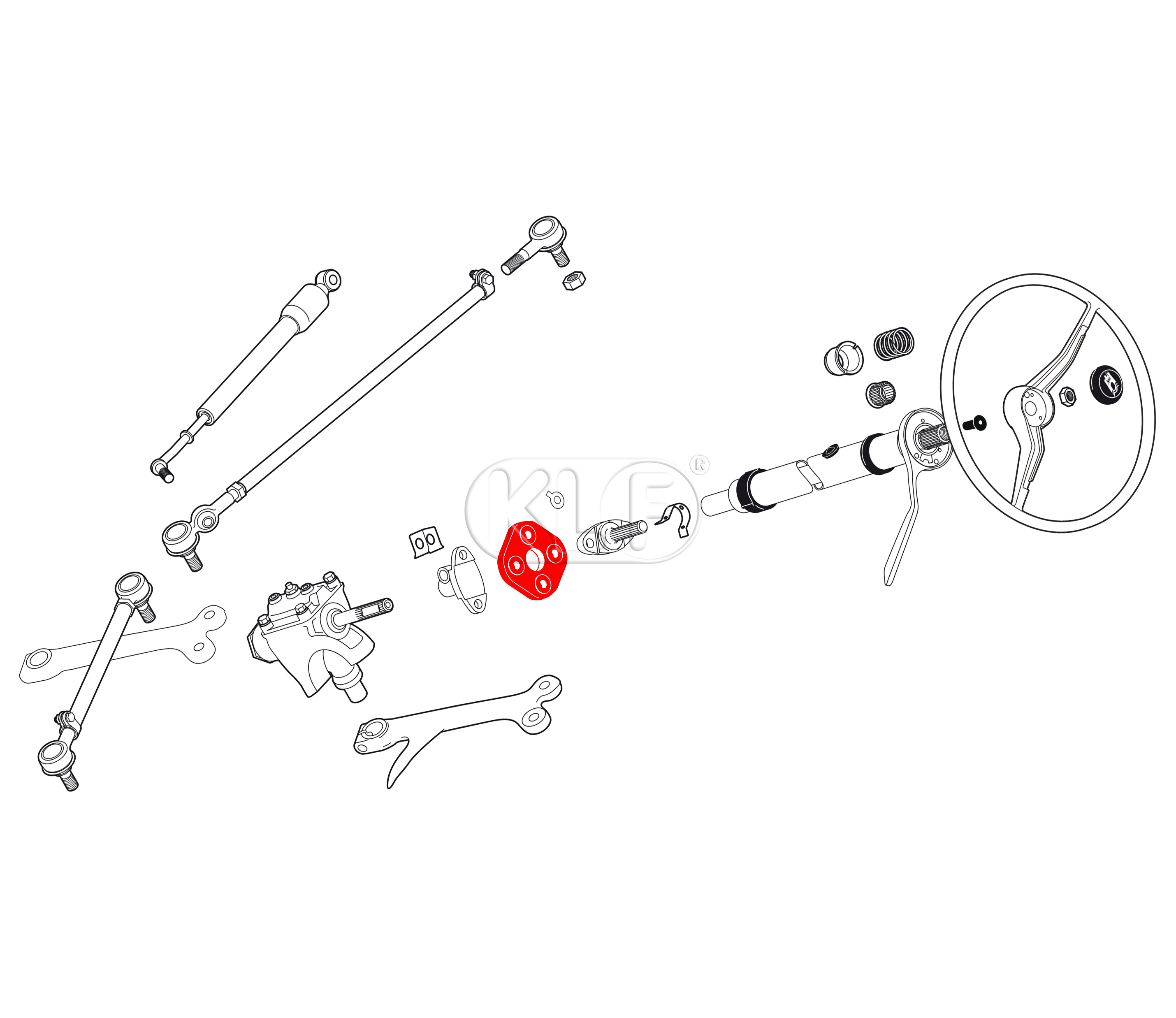 Steering Coupling Disc