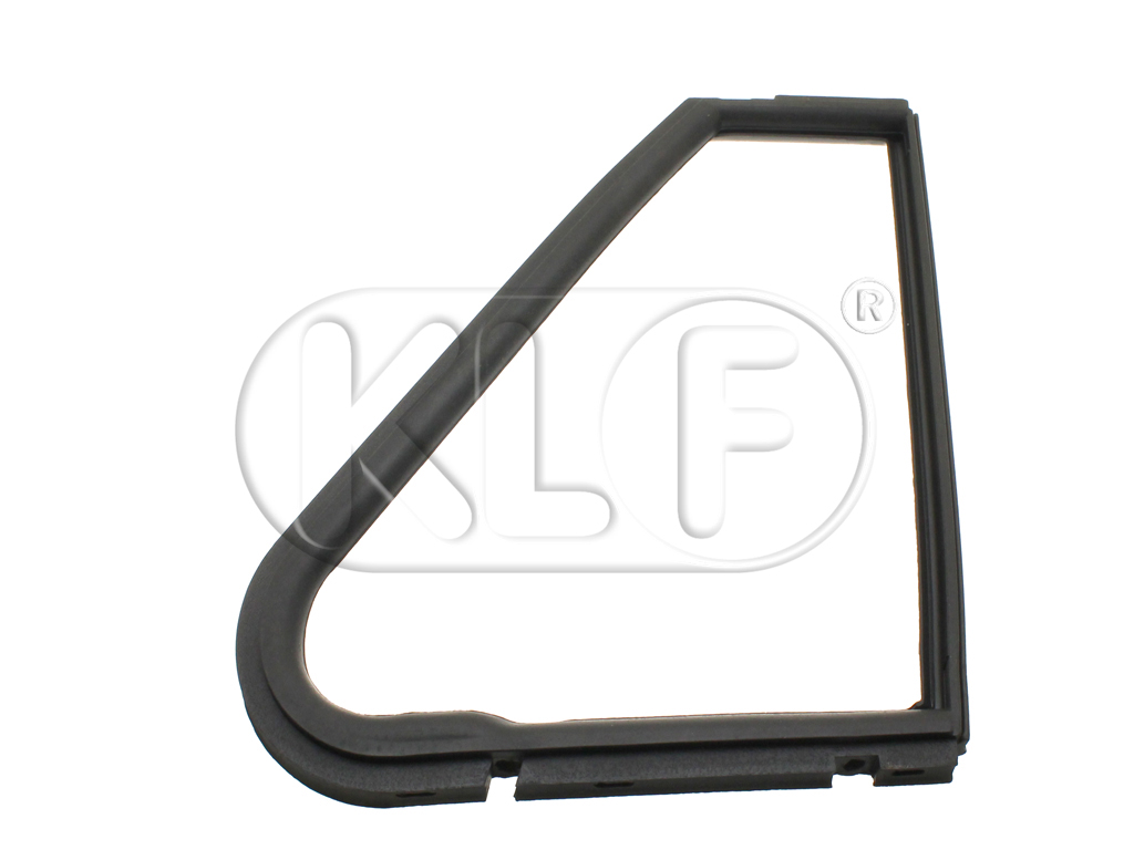 Vent Wing Seal, convertible left, year 8/72 on