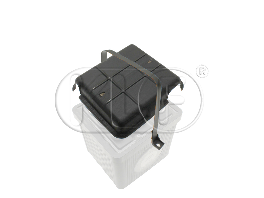 Cover for Battery incl. mounting strap, only for 6 volt 66 ampere battery