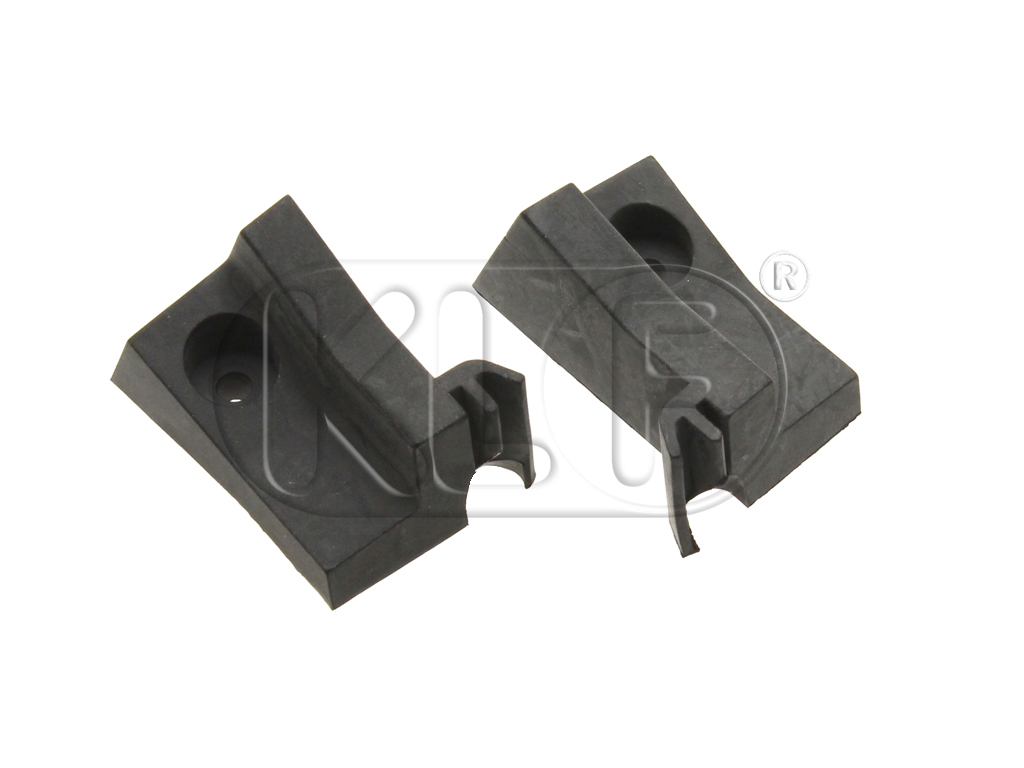 Rubber Wedges for Quarter Window, rear, pair, year 8/64 on