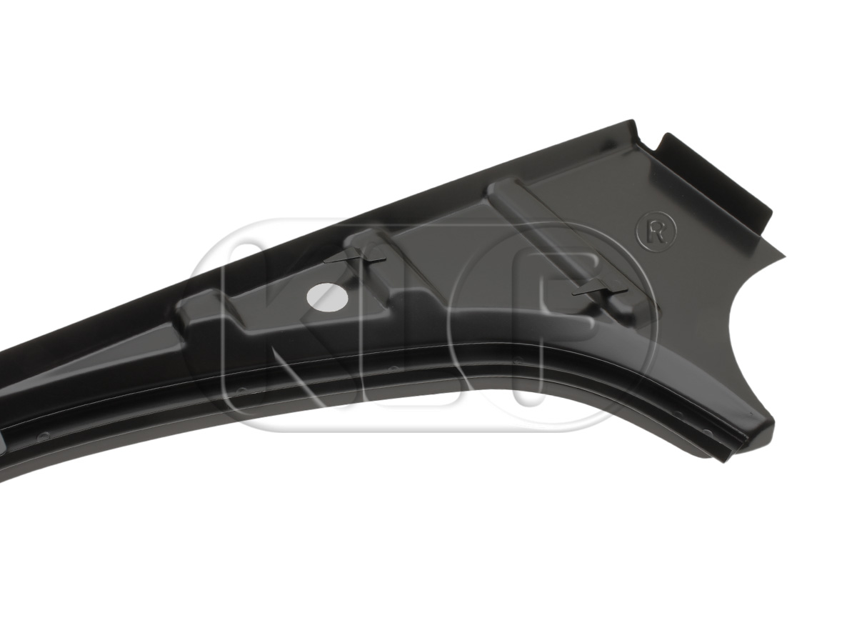 Rear lower firewall, complete, year 08/57 - 07/65