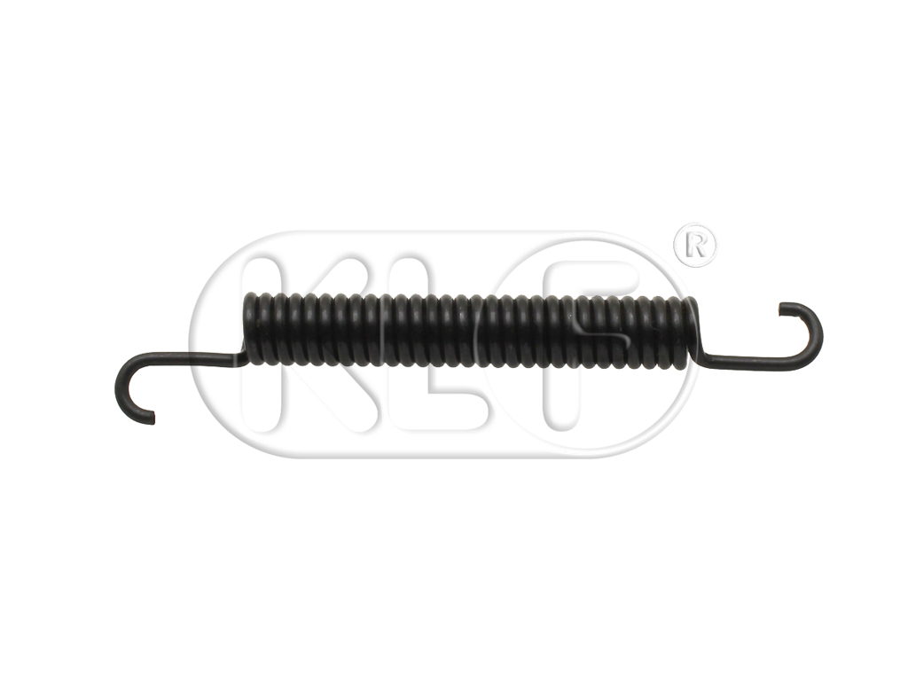 Brake Shoe Return Spring, upper, year 54 - 10/57