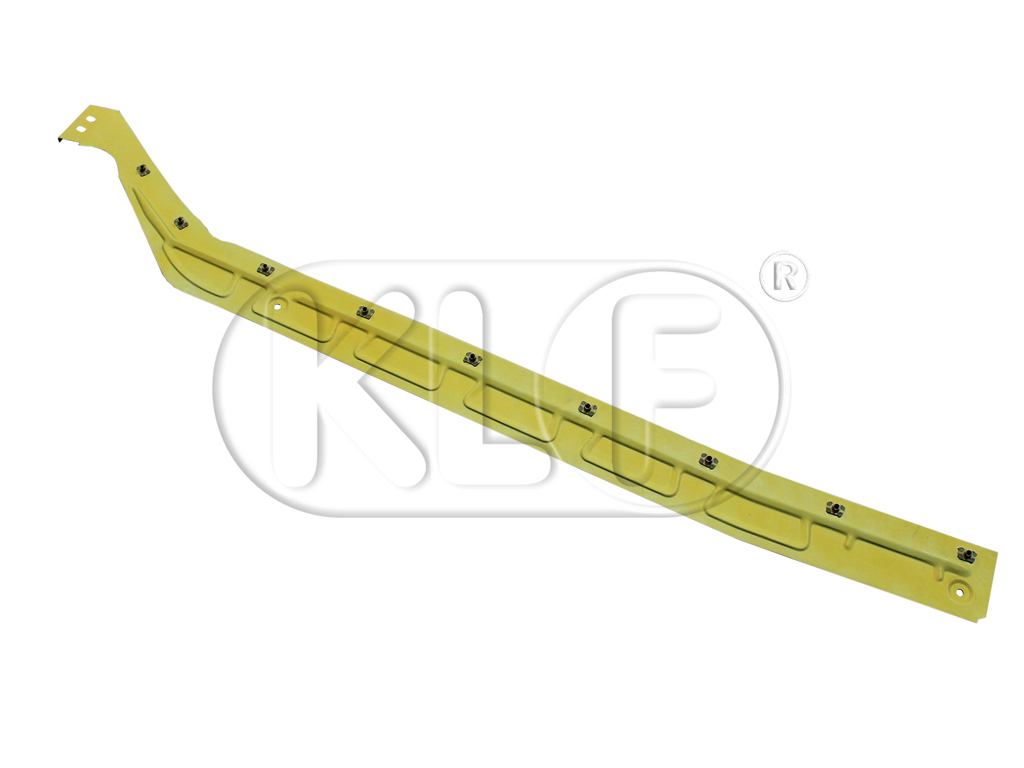 Heater Channel Closing Panel, left, Top Quality, only SB, year 8/70 on