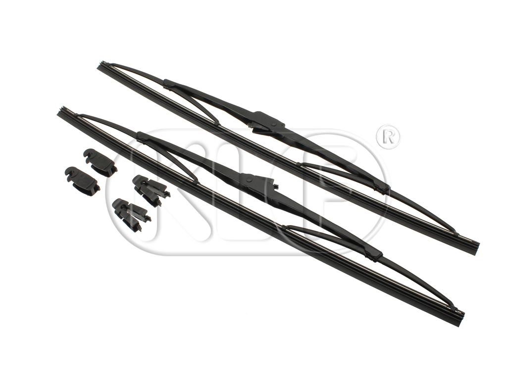 Wiper Blades, 1303 only, pair, year 8/72 on