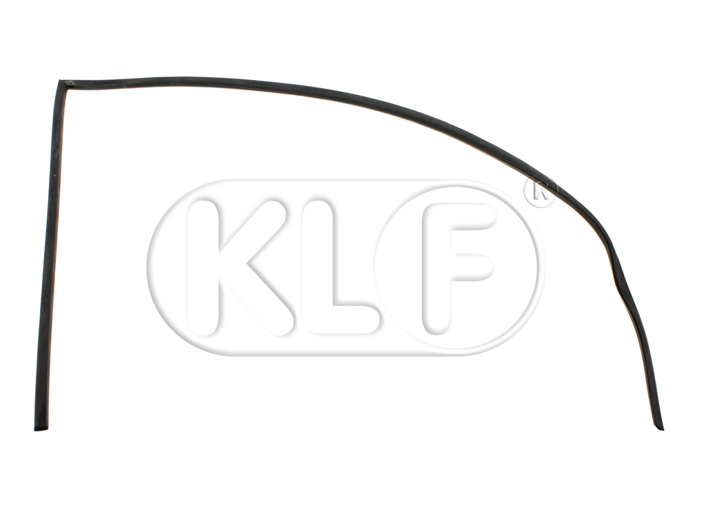Seal for Convertible Quarter Window Frame to Glass Seal for Convertible Quarter Window Frame to Glass