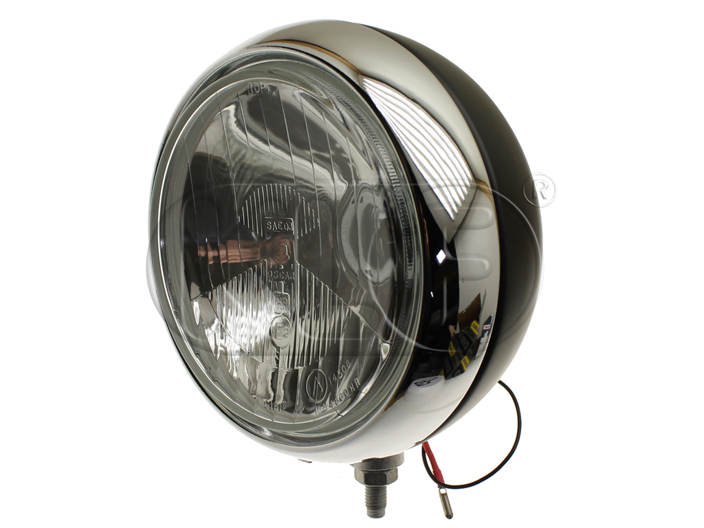 Headlight, Cibie Oscar, diameter 180mm