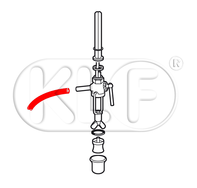 Fuel Hose, 5,5mm, smooth, per meter