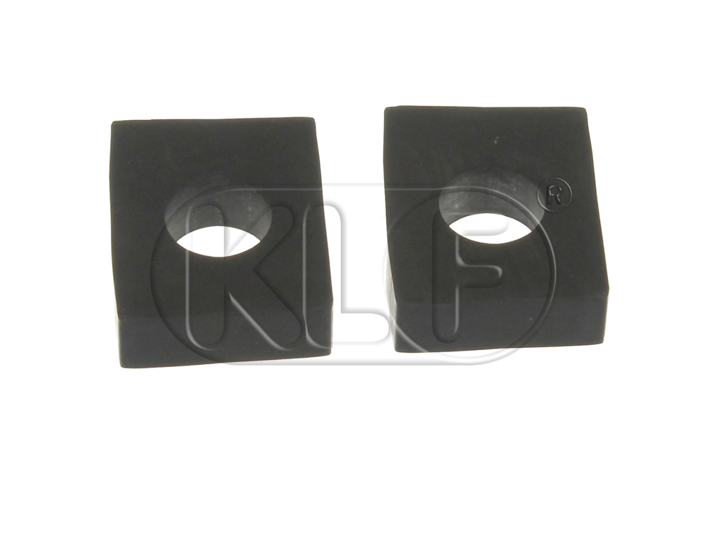Shockpad, body to front beam, lower,(pair) year 10/52 on (not 1302/1303)