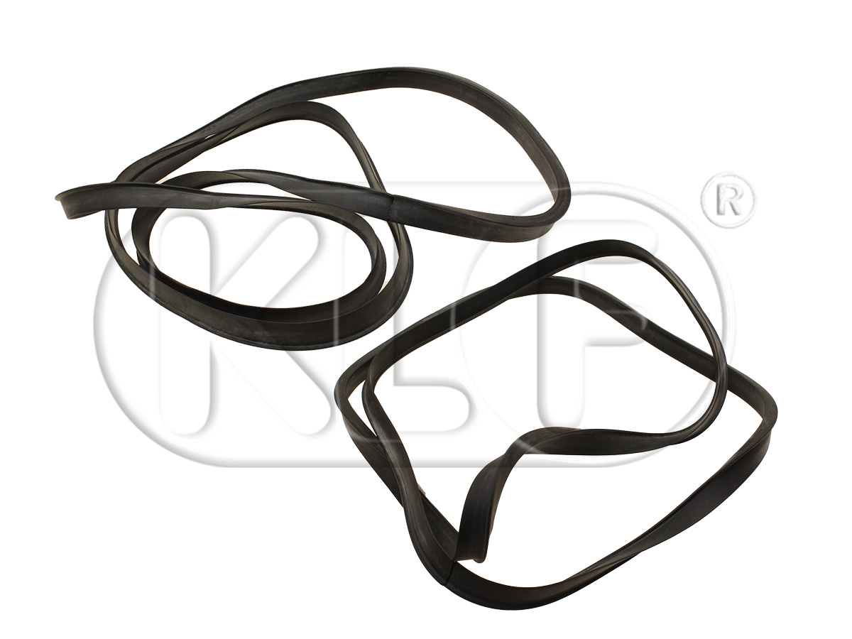 Pop-Out Window Seal, frame to body, pair, year 8/64 on