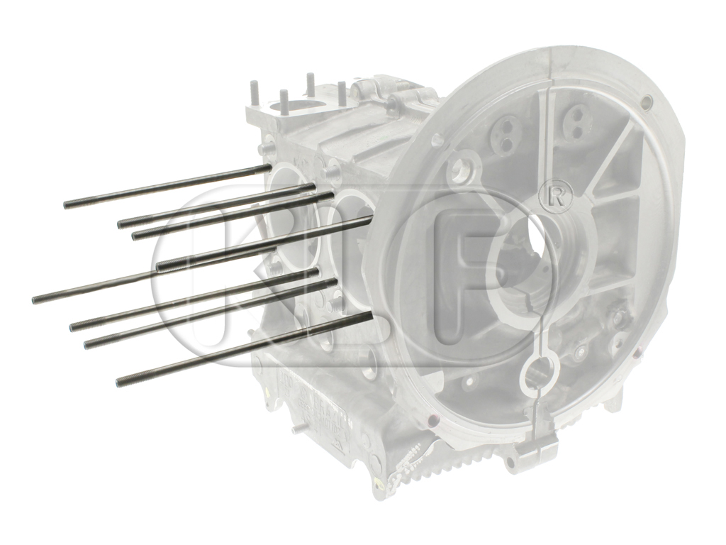 Stehbolzensatz Zylinder, für Motor mit Doppelkanal-Zylinderkopf, M8
