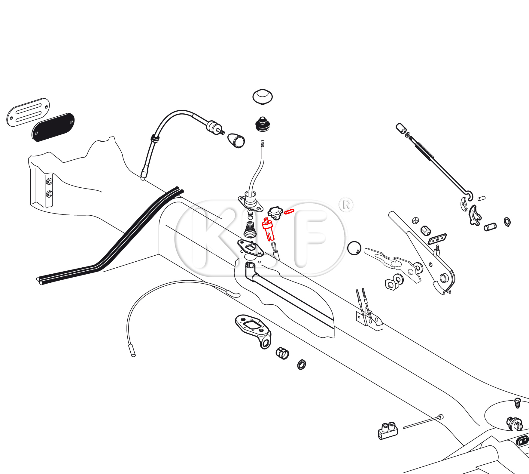 Heater control unit, year 10/52-7/64