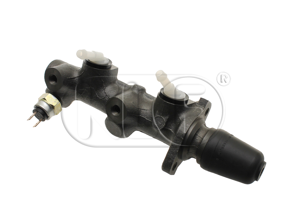 Master cylinder, ATE, 19mm, dual circuit, 1302/1303 only