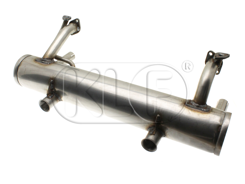 Muffler, Stainless Steel, 22 kW (30 PS), year 8/55-7/60