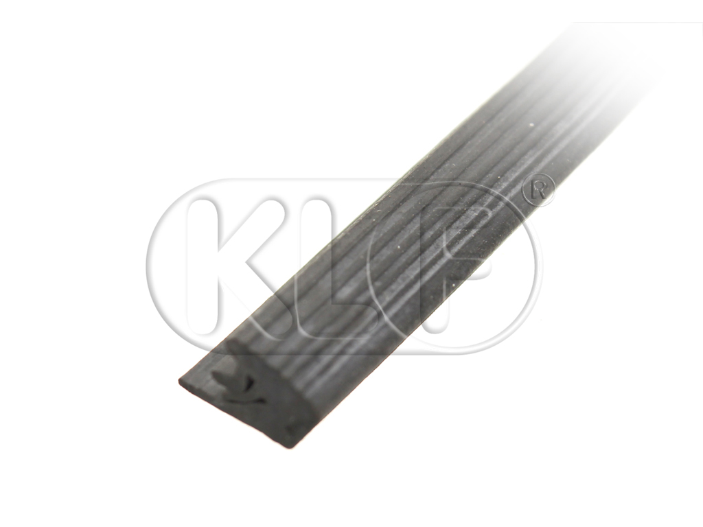 Vent Wing Flap Seal on division bar, convertible, year 10/52 - 07/64