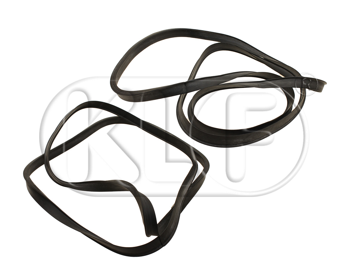 Pop-Out Window Seal, frame to body, pair, year thru 7/64