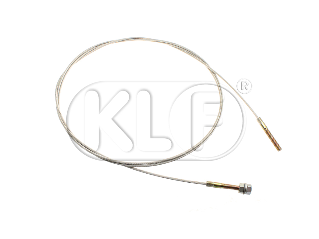 Rear Tension Cable, convertible, year 67 on (starting at chassis # 157250033 ) Rear Tension Cable, convertible, year 67 on (starting at chassis # 157250033 )