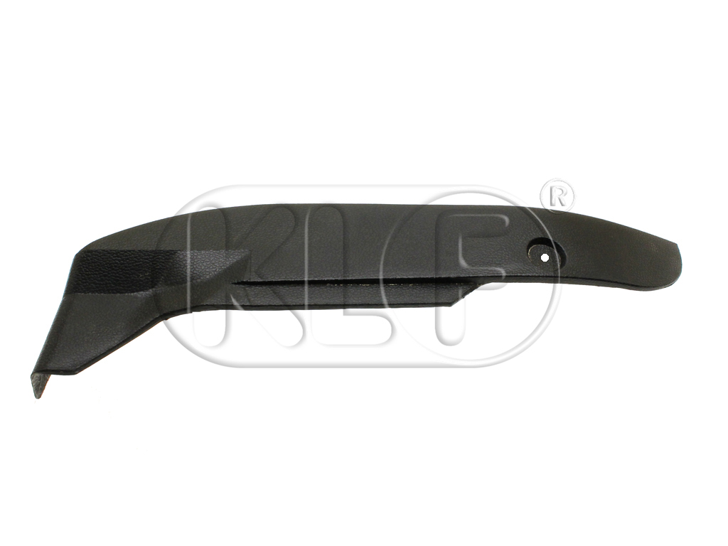 Cover Plate for seat frame left inner, plastic, year 08/72 - 07/75