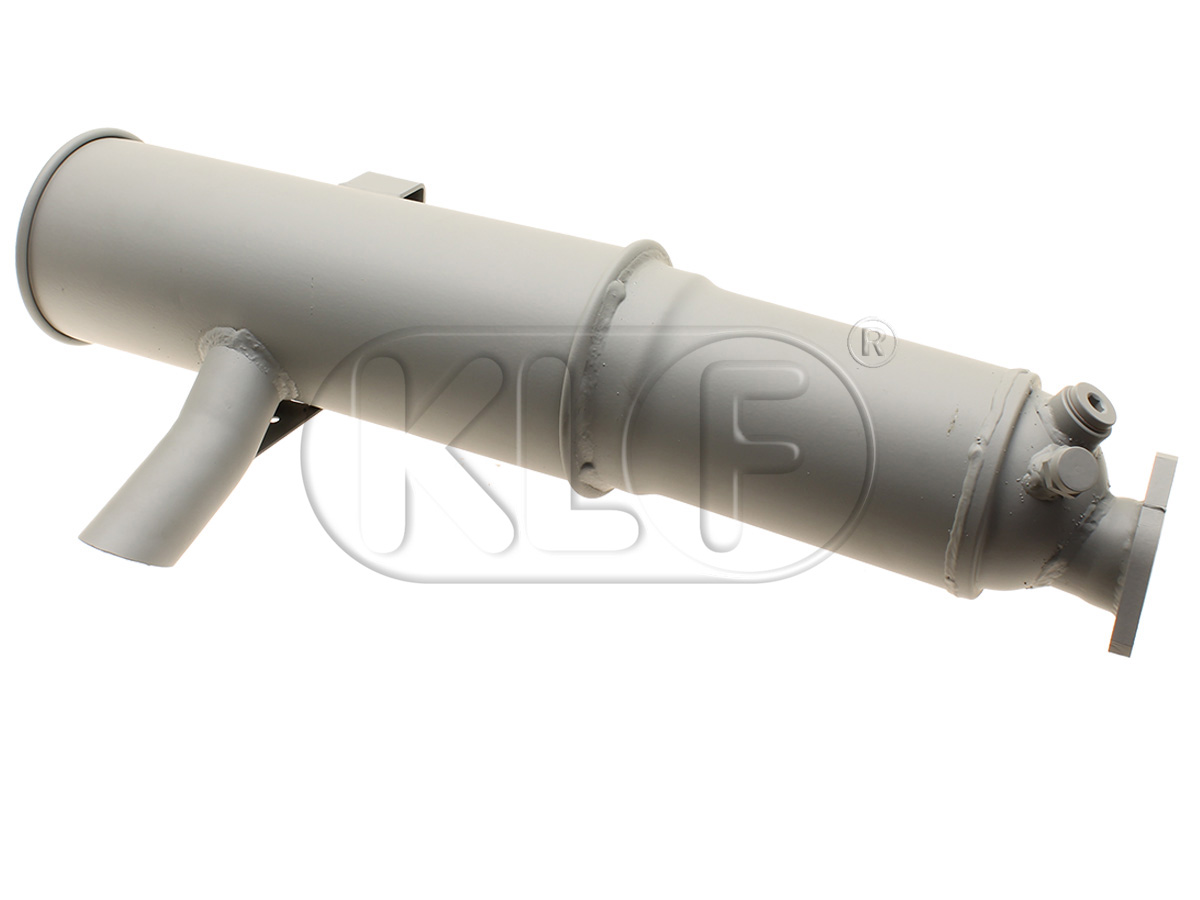 Muffler with catalytic converter for ACD engine 