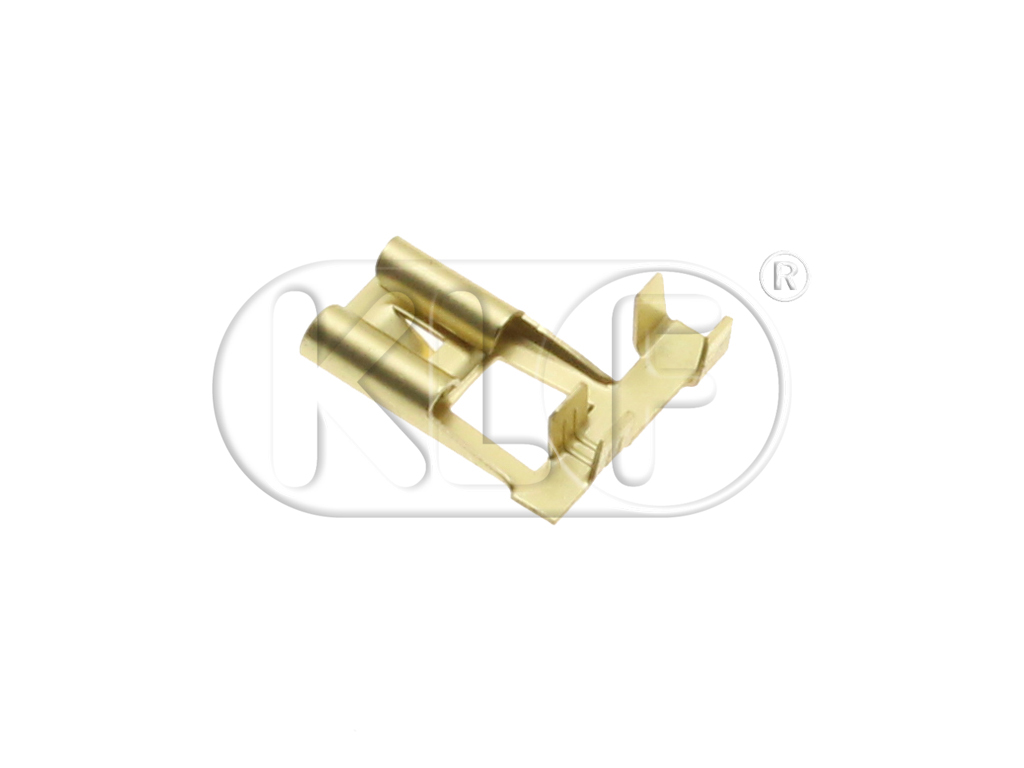 Flachstecker, mit Raste und gewinkelt für Scheinwerfer, ab Bj. 08/66