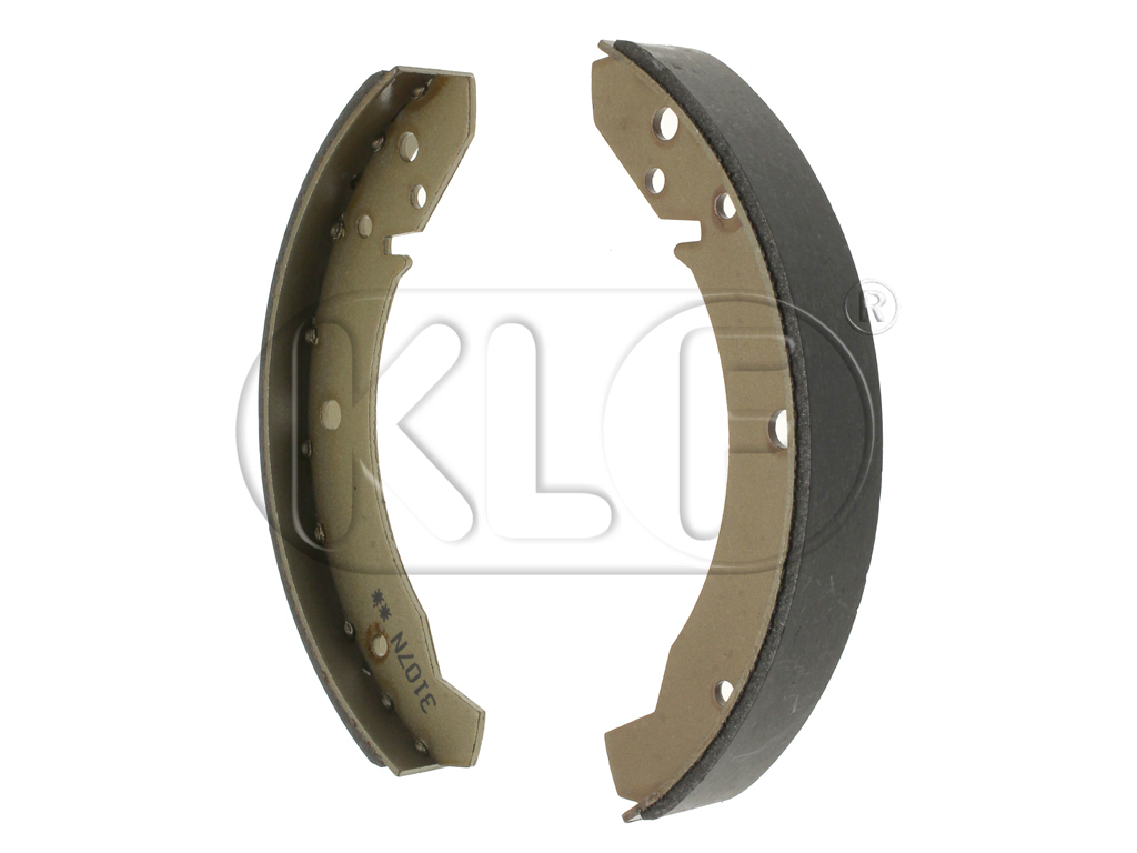 Brake Shoe Set, rear, year 10/57- 7/67 (30mm), set of 4