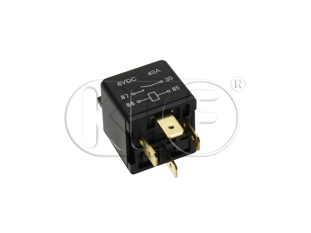 Relay, 6 Volt / 40 A