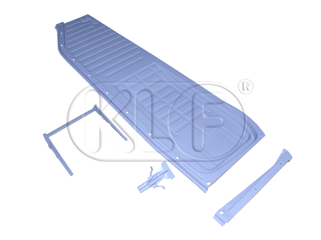 Floorpan Half left, with seat runners, top-quality, year 8/55-7/70