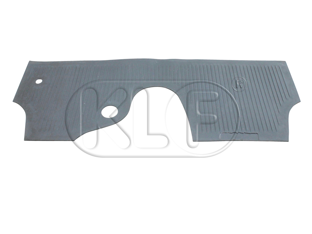 Fire Wall Mat, rubber gray, year thru 7/59