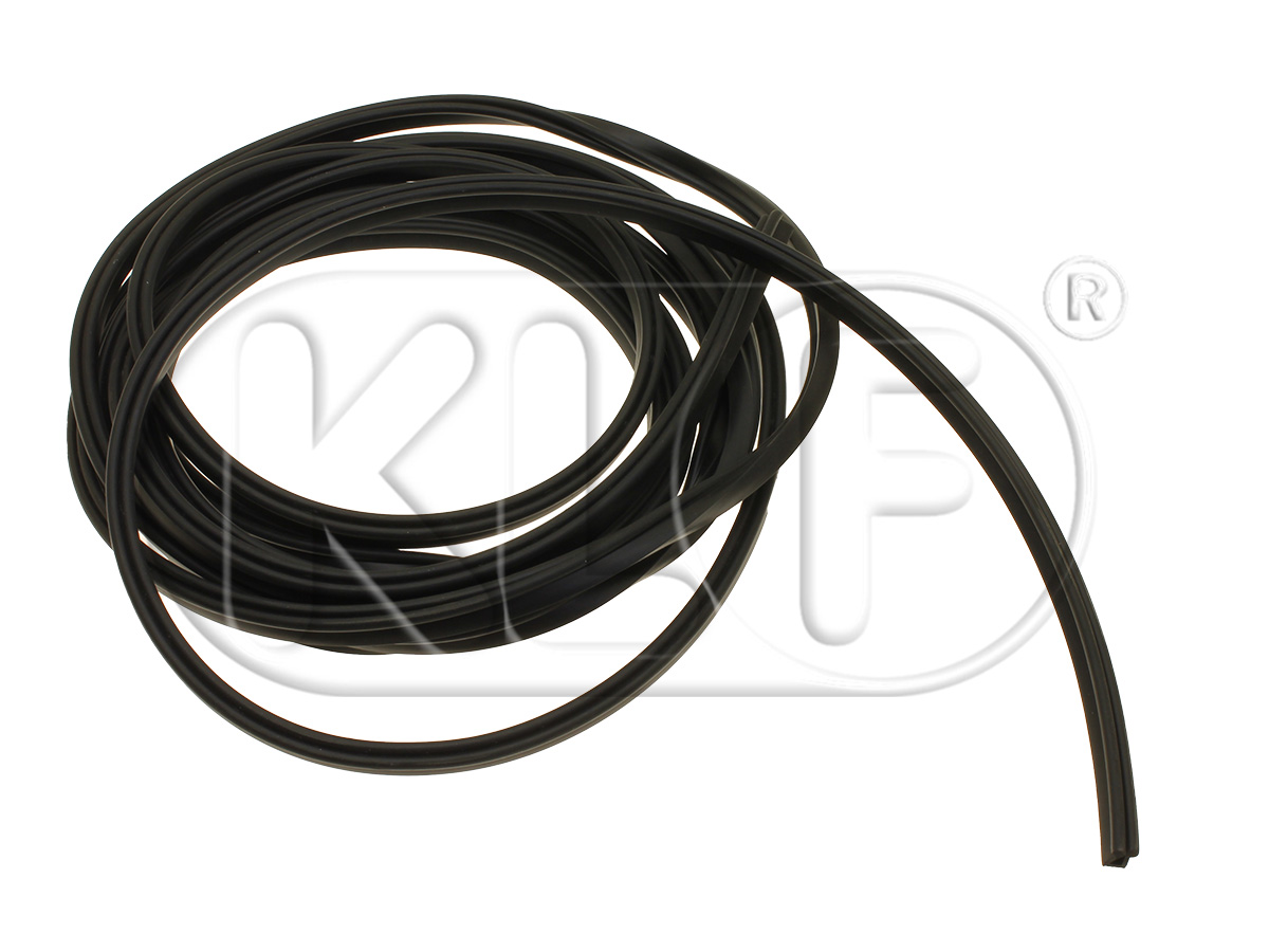 Seal for Convertible Door and Quarter Window Frame to Glass, set for one car, 5 m, year thru 07/64