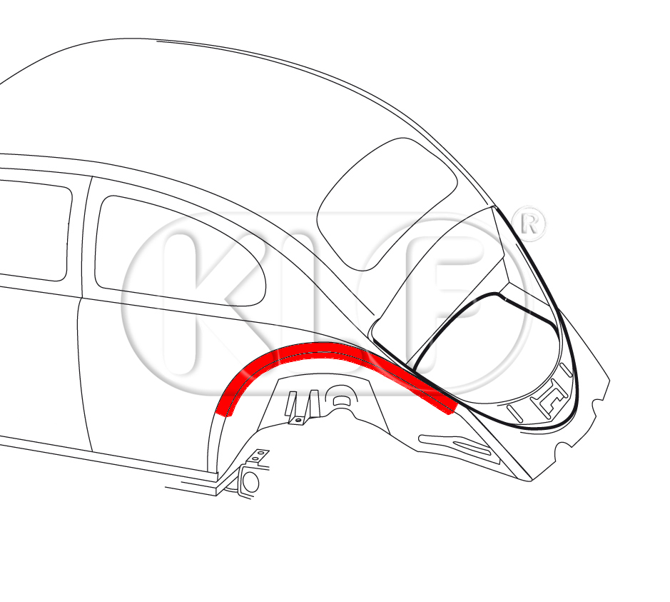 VW Käfer Kotflügel Regal und Garagenwand mit Käferteile – Käferblog