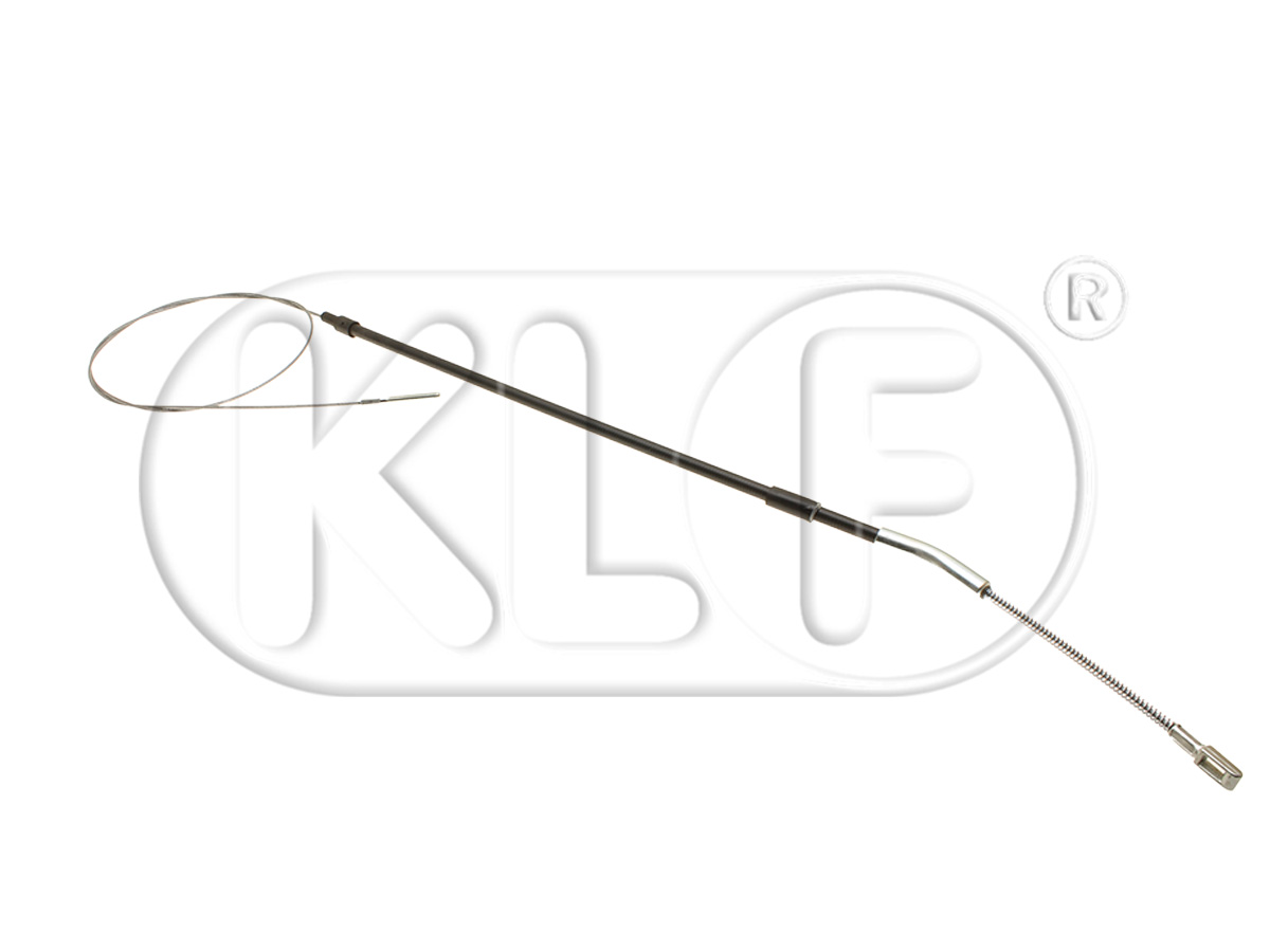 Handbrake Cable, 1804 mm, IRS axle, year thru 07/72