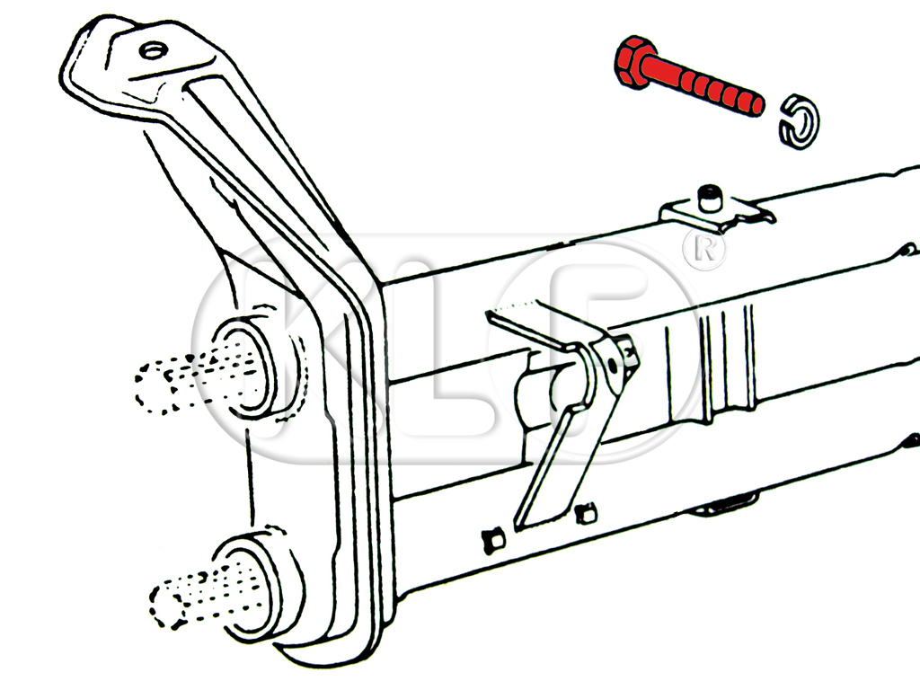 Bolt for Front Axle