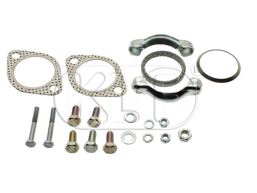 Muffler Installation Kit, AJ engine (without catalytic converter)